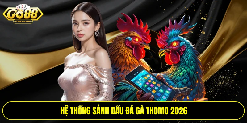 Hệ thống sảnh đấu đá gà Thomo 2026
