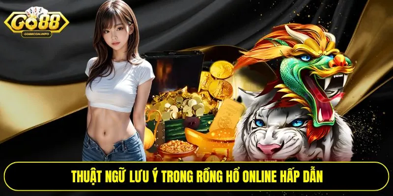 Thuật ngữ lưu ý trong rồng hổ online hấp dẫn